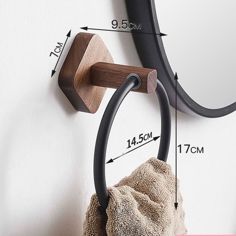 Conjunto Suporte para Banheiro Porta Toalha Banheiro Polihousi - Casa Farfelle