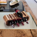 Adega de Madeira para Vinhos - 8 Garrafas - Casa Farfelle