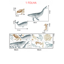 Adesivo de Parede Infantil Fundo do Mar - Casa Farfelle