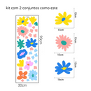 Adesivos  Coloridos de Parede - Casa Farfelle