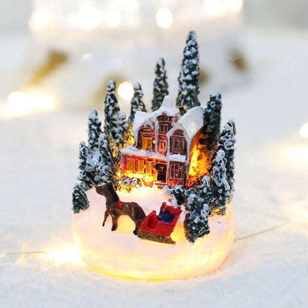 Aldeia de Natal Luminosa Decorativa - Casa Farfelle