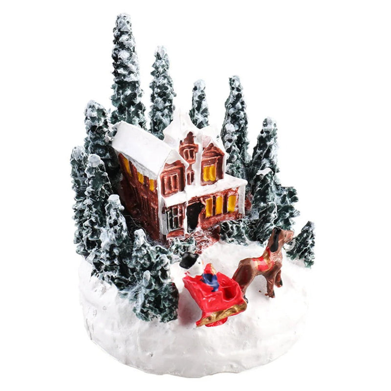 Aldeia de Natal Luminosa Decorativa - Casa Farfelle