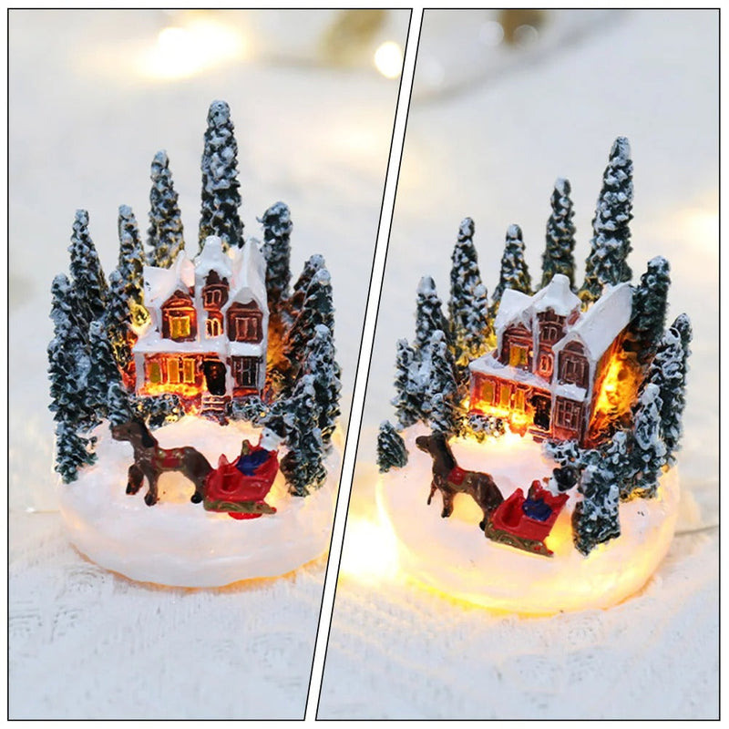 Aldeia de Natal Luminosa Decorativa - Casa Farfelle