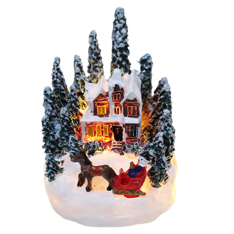 Aldeia de Natal Luminosa Decorativa - Casa Farfelle