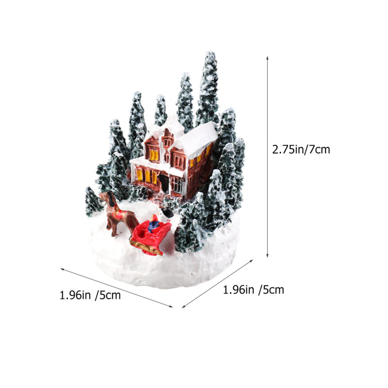 Aldeia de Natal Luminosa Decorativa - Casa Farfelle