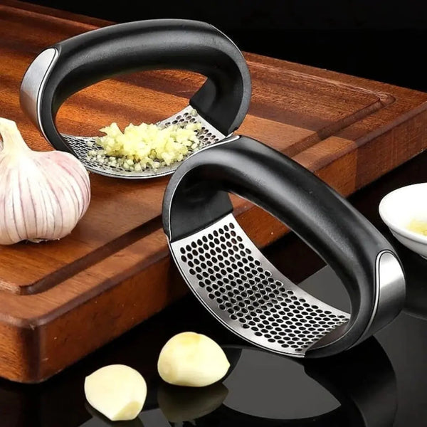 Amassador de Alho Inox Ergonômico Manual  Casa Splendida - Casa Farfelle