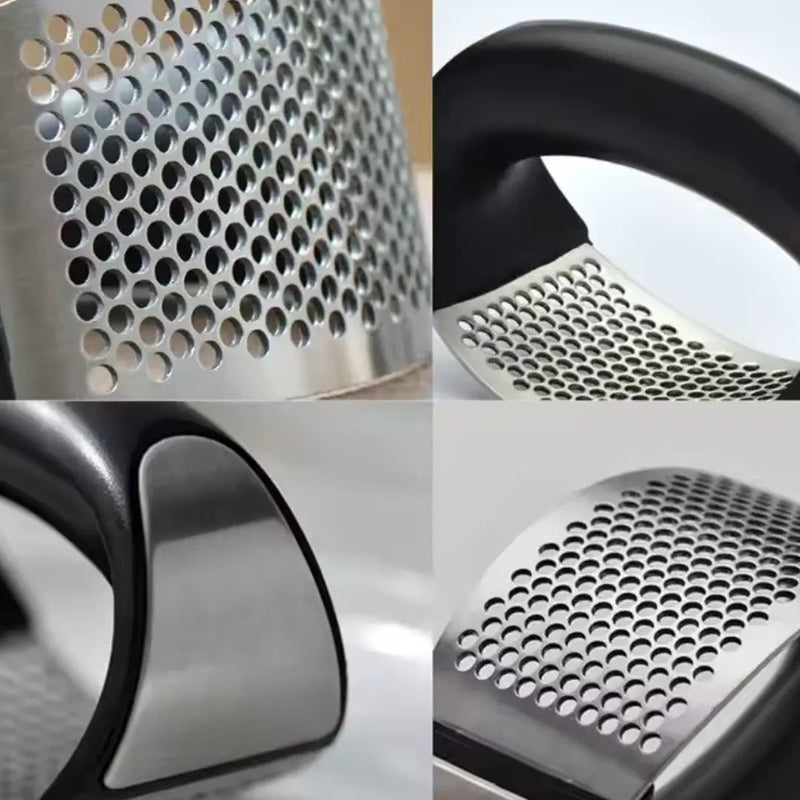 Amassador de Alho Inox Ergonômico Manual  Casa Splendida - Casa Farfelle