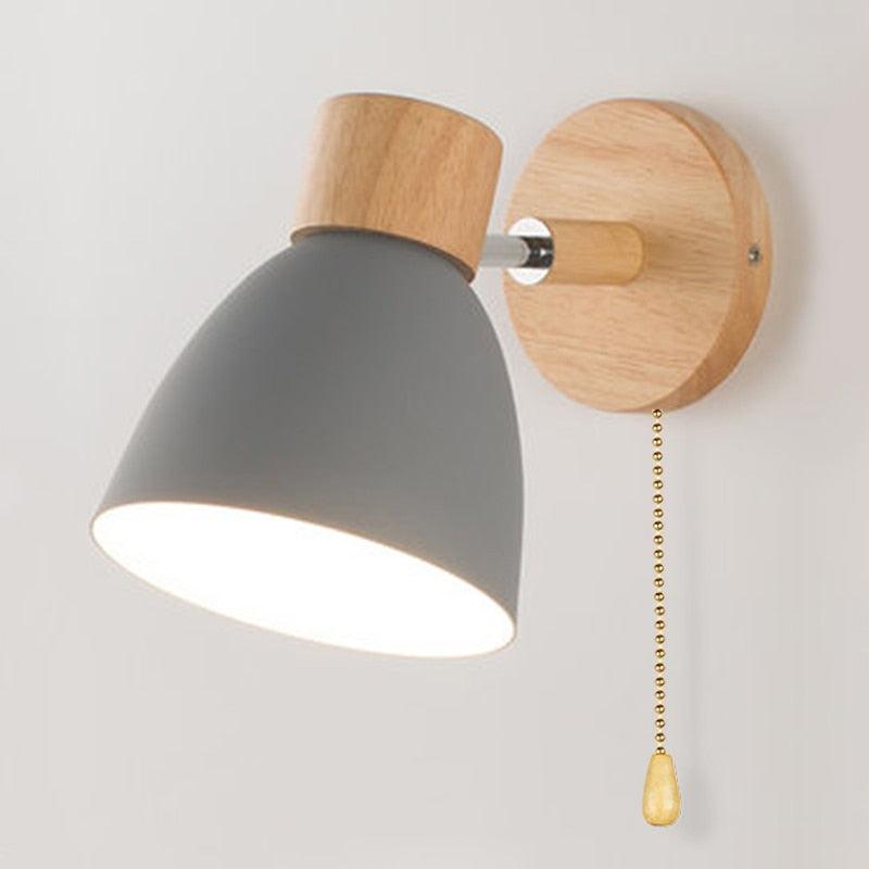 Arandela de Parede Wooden - Casa Farfelle