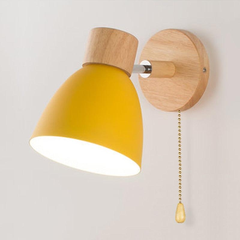 Arandela de Parede Wooden - Casa Farfelle
