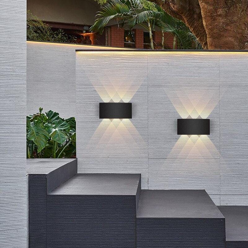 Arandela Externa Led em Alumínio à Prova d'água - Casa Farfelle