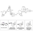 Arandela LED Articulada para Escritório - Casa Farfelle
