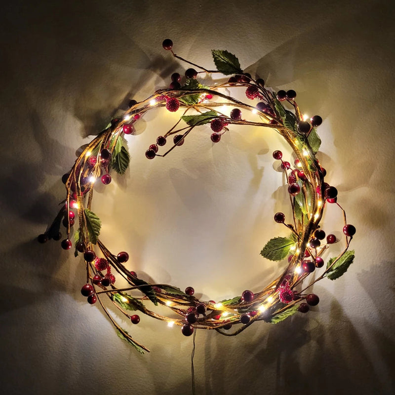 Arranjo Decorativo LED Guirlanda Natalina Flexível - Casa Farfelle