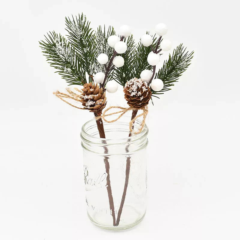 Arranjos de Natal Ornamentos Com Pinha - Casa Farfelle