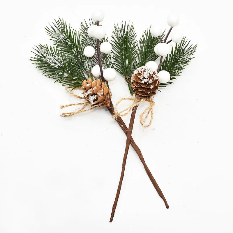 Arranjos de Natal Ornamentos Com Pinha - Casa Farfelle