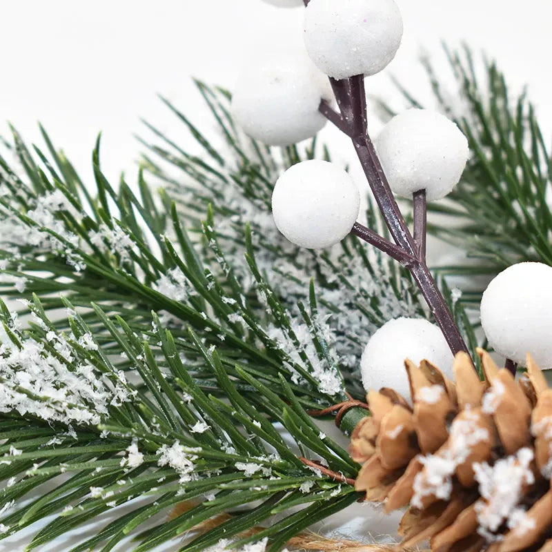 Arranjos de Natal Ornamentos Com Pinha - Casa Farfelle