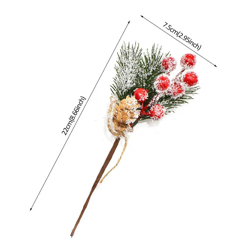 Arranjos de Natal Ornamentos Com Pinha - Casa Farfelle