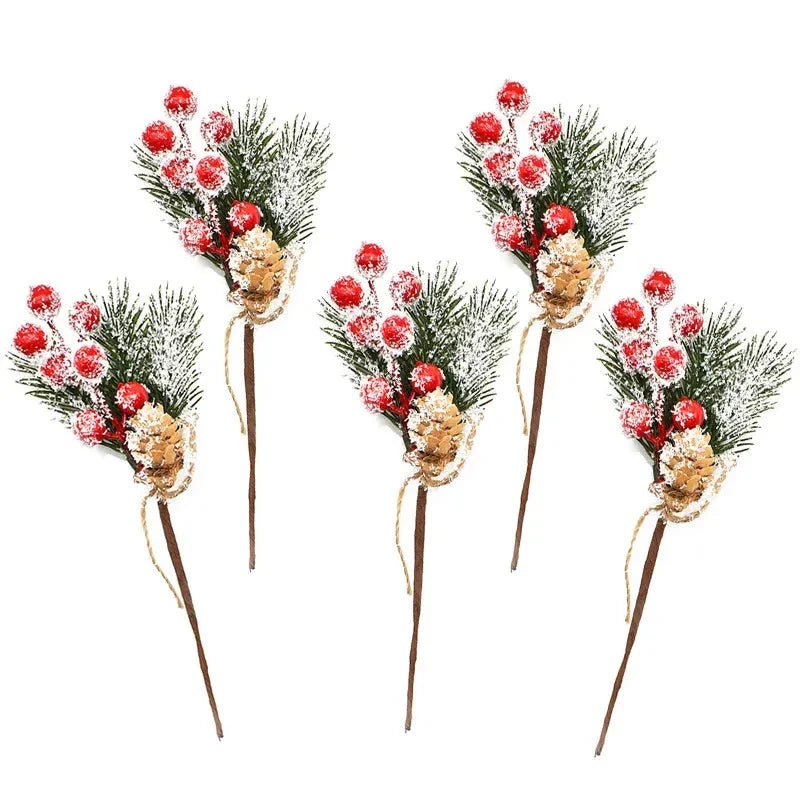 Arranjos de Natal Ornamentos Com Pinha - Casa Farfelle