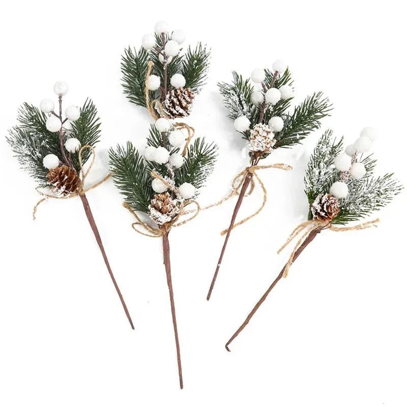 Arranjos de Natal Ornamentos Com Pinha - Casa Farfelle