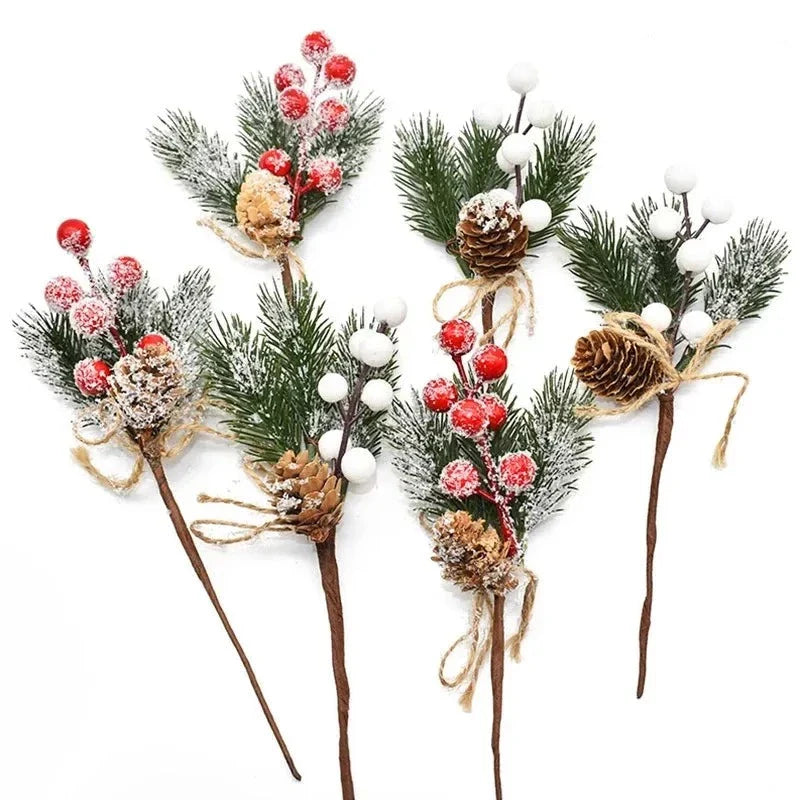 Arranjos de Natal Ornamentos Com Pinha - Casa Farfelle
