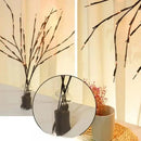 Árvore de Natal Led com Galhos Iluminados para Decoração Lenogue - Casa Farfelle