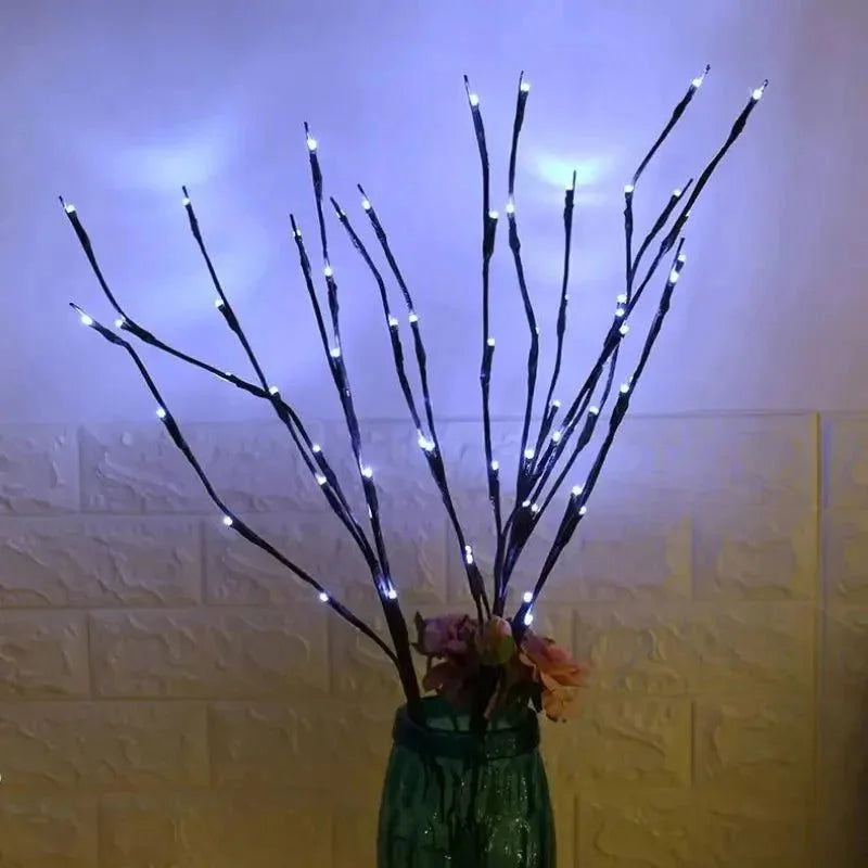 Árvore de Natal Led com Galhos Iluminados para Decoração Lenogue - Casa Farfelle