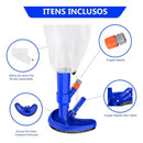 Aspirador A Vácuo Para Piscina Prático E Econômico - Casa Farfelle