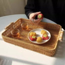 Bandeja de Café da Manhã Retangular Matina - Casa Farfelle