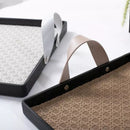 Bandeja Decorativa Retan - Casa Farfelle