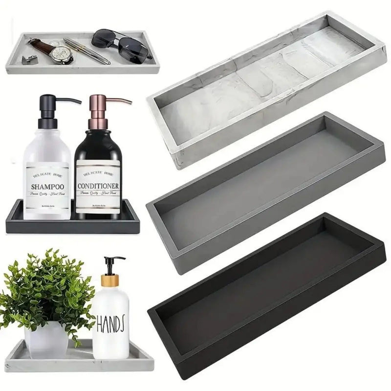 Bandeja Organizador para Banheiro Silika - Casa Farfelle