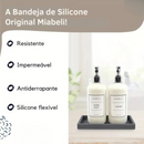 Bandeja Organizador para Banheiro Silika - Casa Farfelle