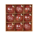 Bolas para Árvore de Natal Luxo com 9 Peças