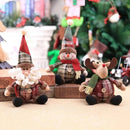 Boneco de Pelúcia Natalino para Decoração de Festa e Ambiente Lenogue - Casa Farfelle