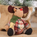 Boneco de Pelúcia Natalino para Decoração de Festa e Ambiente Lenogue - Casa Farfelle