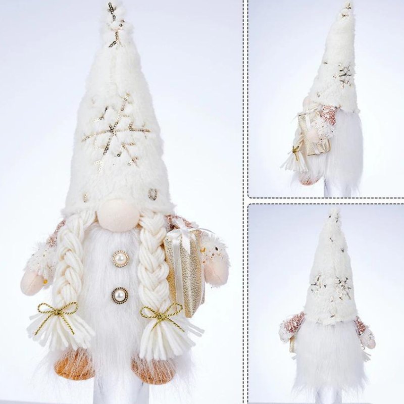 Boneco Gnomo Iluminado Natal - Casa Farfelle