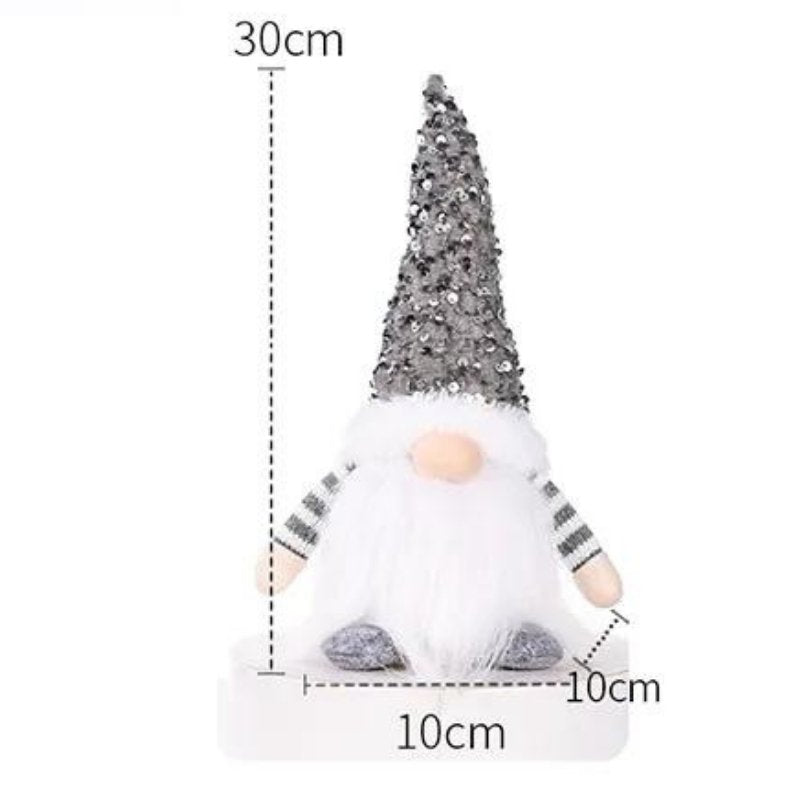 Boneco Gnomo Iluminado Natal - Casa Farfelle
