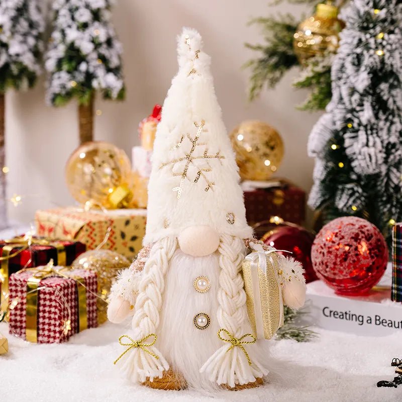 Boneco Gnomo Iluminado Natal - Casa Farfelle