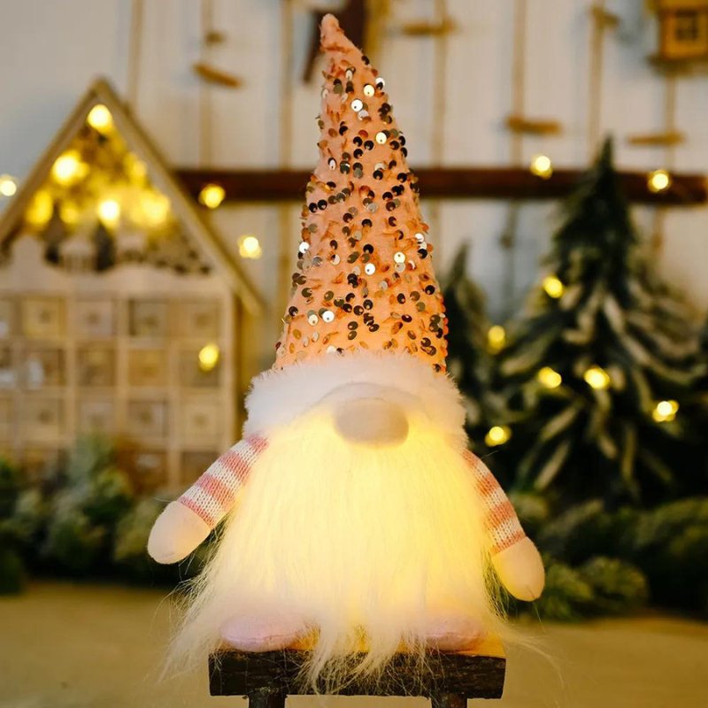 Boneco Gnomo Iluminado Natal - Casa Farfelle