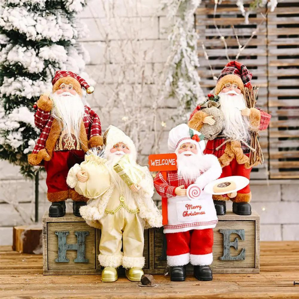 Boneco Papai Noel Decorativo 30cm - Casa Farfelle