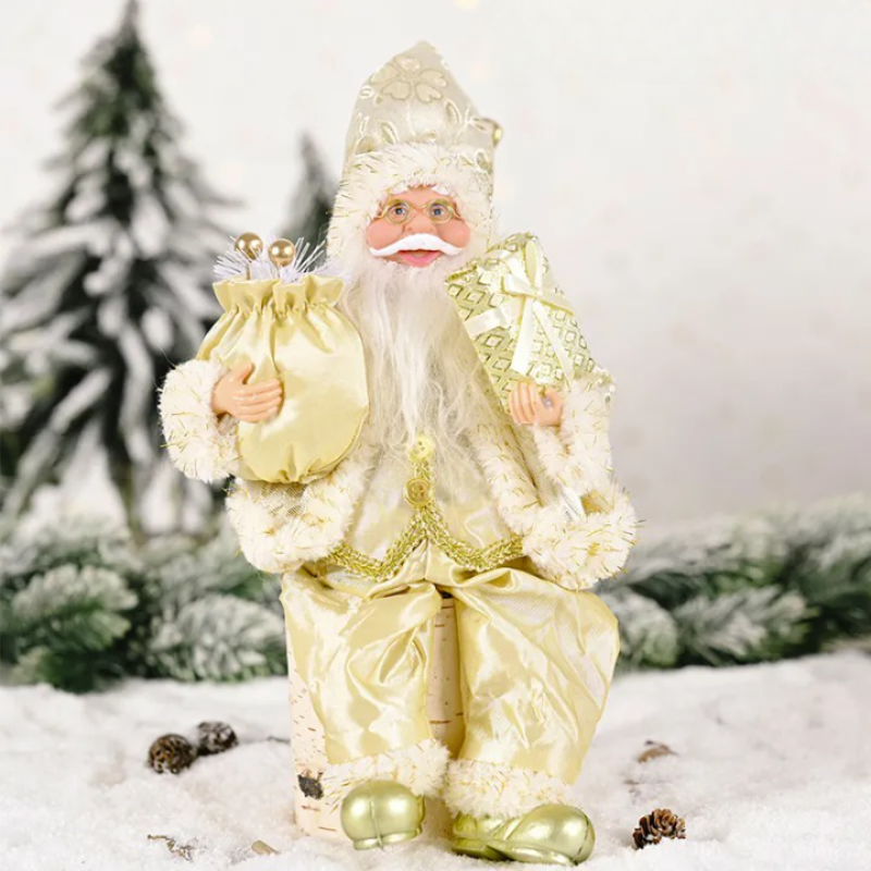 Boneco Papai Noel Decorativo 30cm - Casa Farfelle