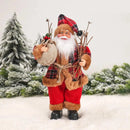Boneco Papai Noel 30cm para Decoração de Natal Lenogue - Casa Farfelle