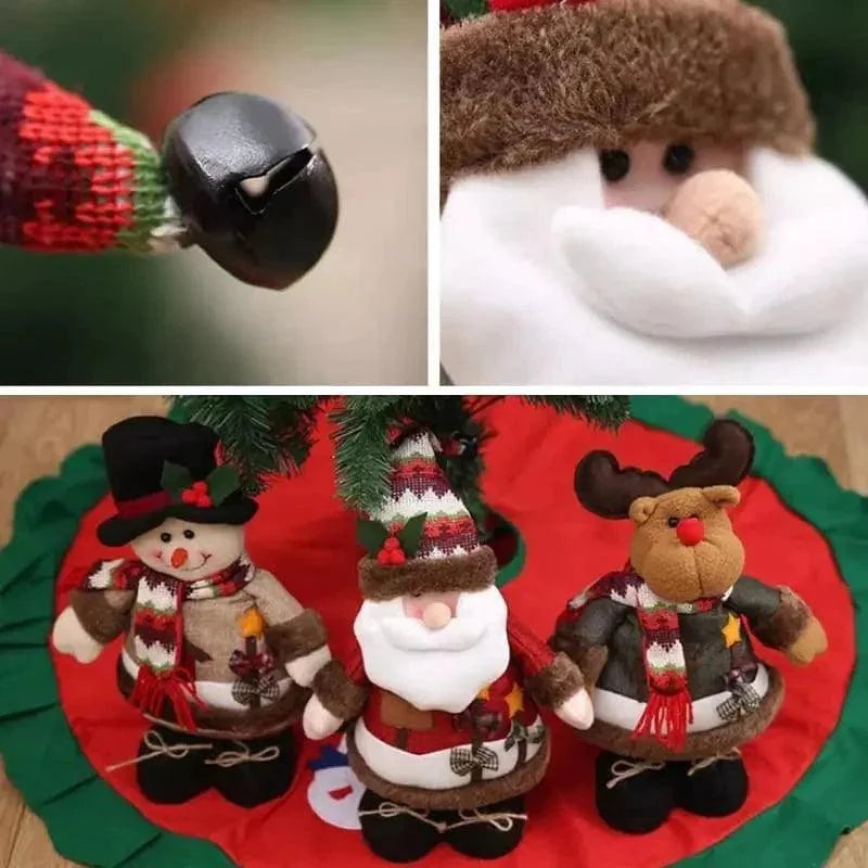 Bonecos de Natal de Pelúcia para Decoração Festiva Lenogue - Casa Farfelle