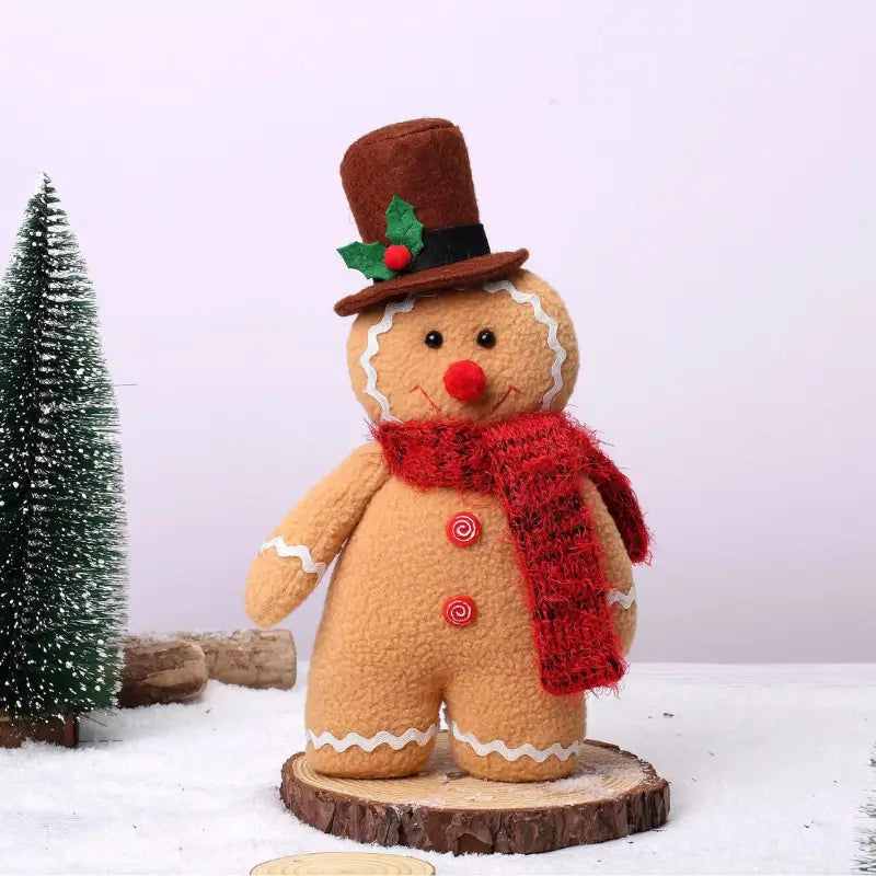 Bonecos de Pelúcia Biscoitos Natalinos 30cm - Casa Farfelle