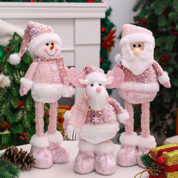 Bonecos de Pelúcia Decoração de Natal - Casa Farfelle