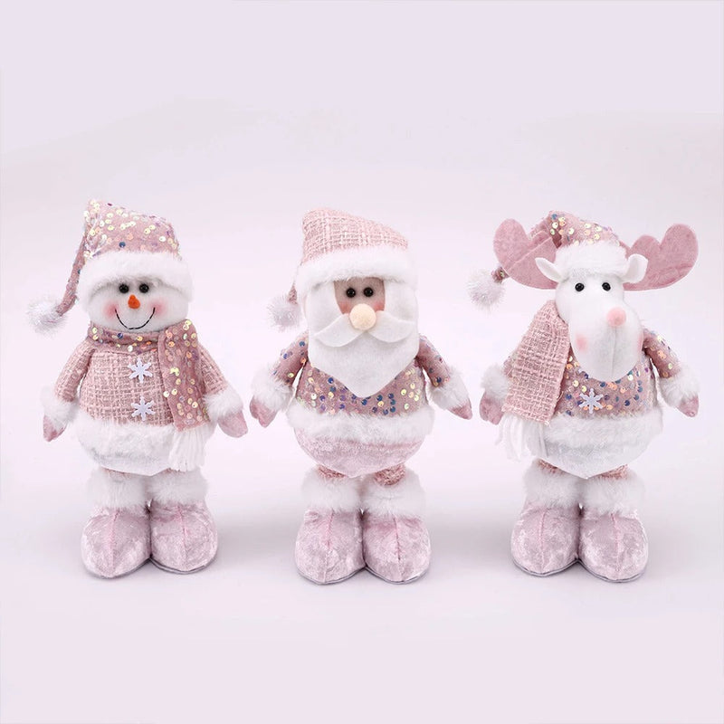 Bonecos de Pelúcia Decoração de Natal - Casa Farfelle