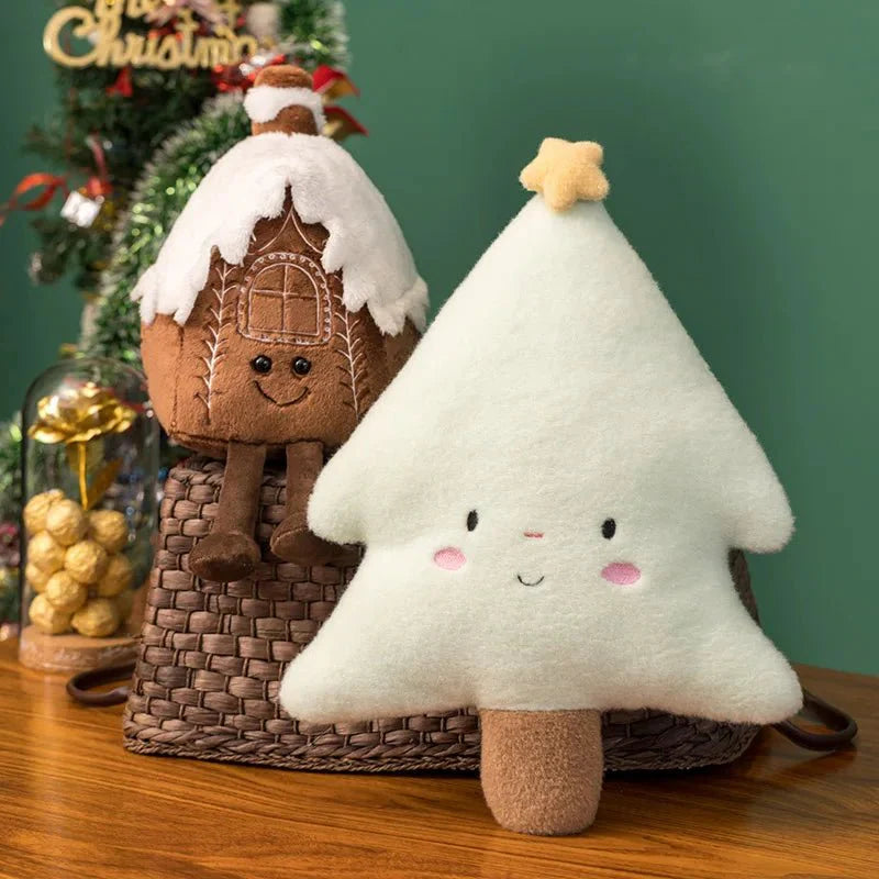 Bonecos de Pelúcia Decorativos de Natal - Casa Farfelle