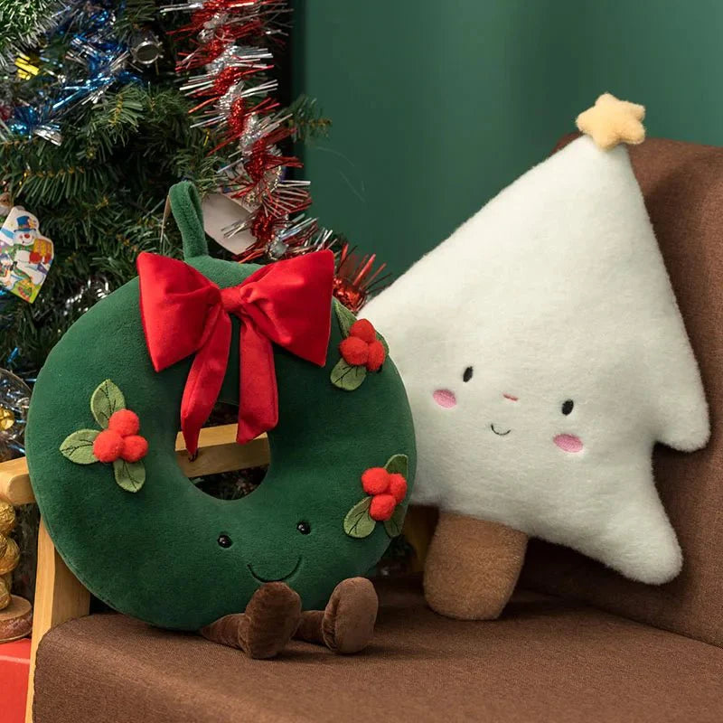 Bonecos de Pelúcia Decorativos de Natal - Casa Farfelle