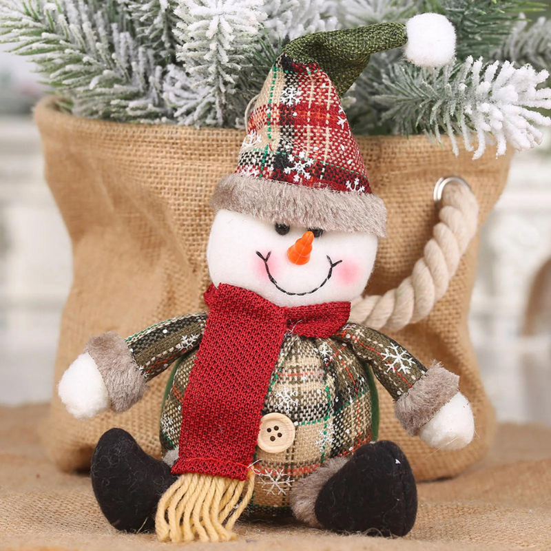 Bonecos de Pelúcia Dercorativos Natal - Casa Farfelle