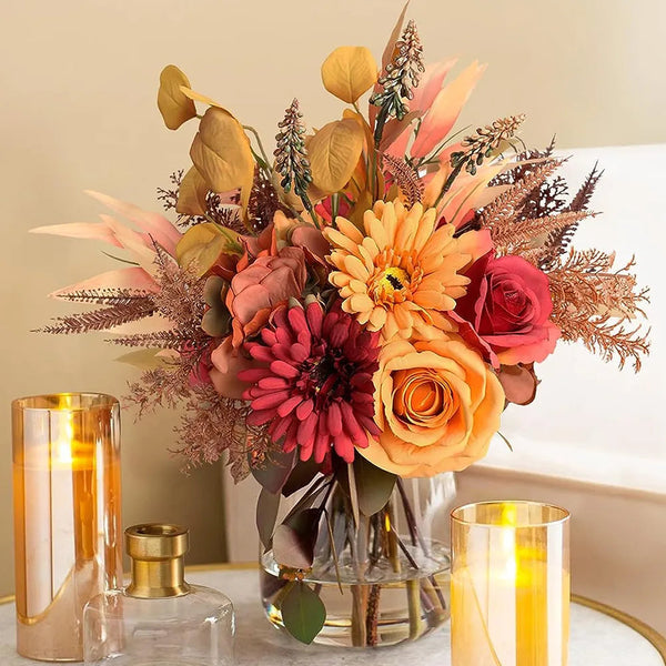 Buquê de Flores Artificiais para Decoração - Casa Farfelle