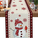 Caminho de Mesa Natalino em Algodão para Decoração Lenogue - Casa Farfelle