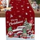 Caminho de Mesa Natalino em Algodão para Decoração Lenogue - Casa Farfelle